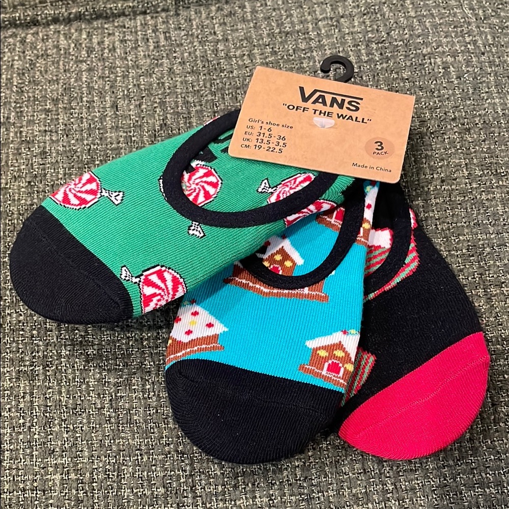 Vans Girls Socks (sz 1-6)